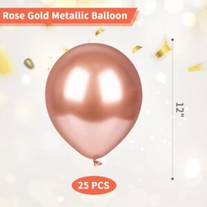 Rose Gold Birthday Party Decorations