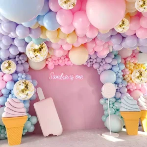 Pastel Color Party Theme